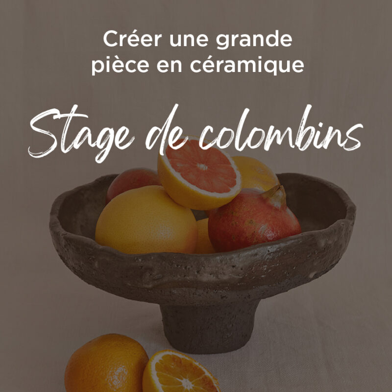 Stage Modelage Grandes Pièces